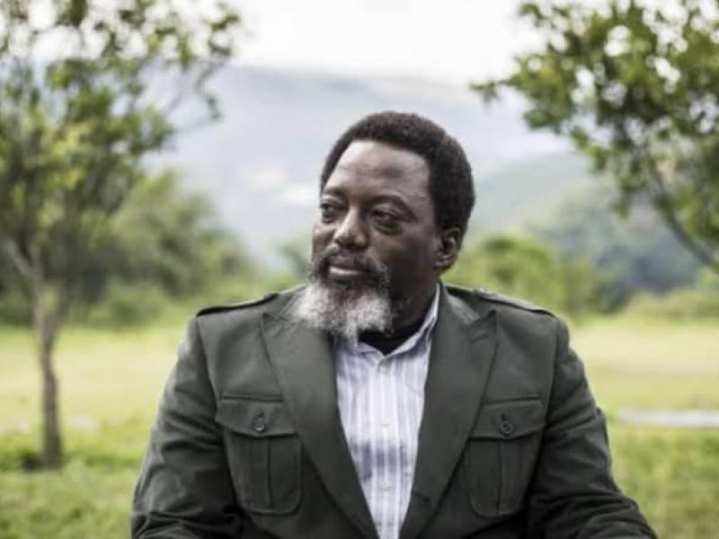 L'ex chef de l'État, Joseph Kabila Kabange