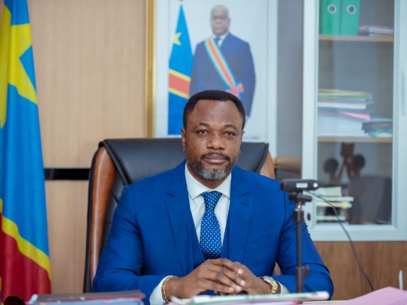 Le ministre de l'enseignement primaire, secondaire et technique, Professeur Tony Mwaba Kazadi