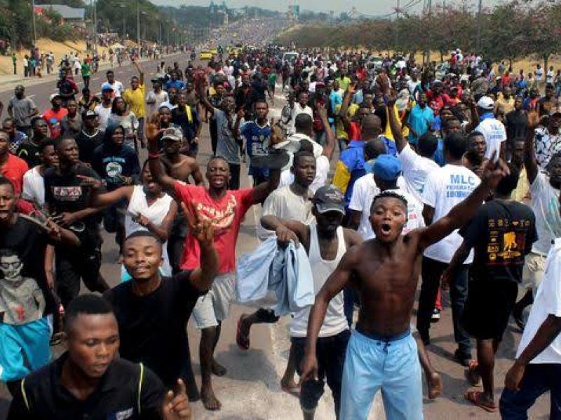 Marche du Bloc patriotique organisé le 16 octobre à Kinshasa [ photo d'illustration]