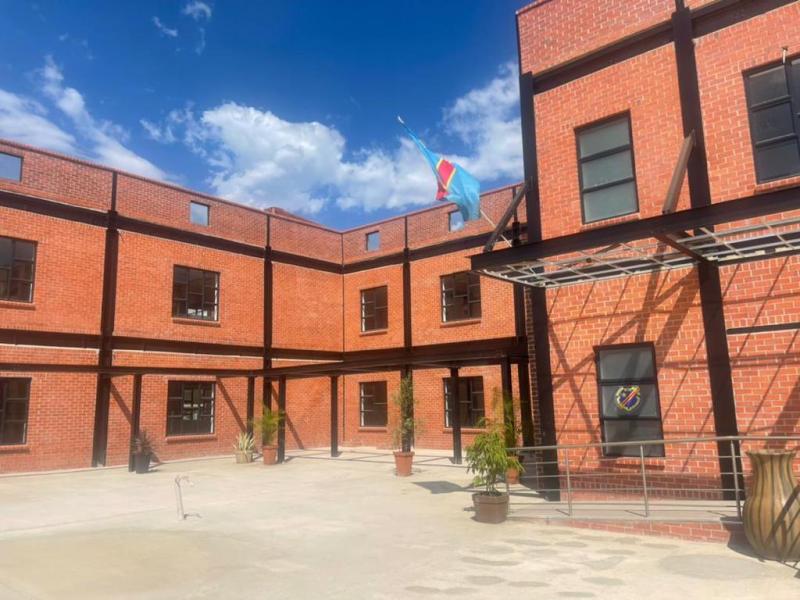 Nouveau bâtiment de la DGDA Kasumbalesa