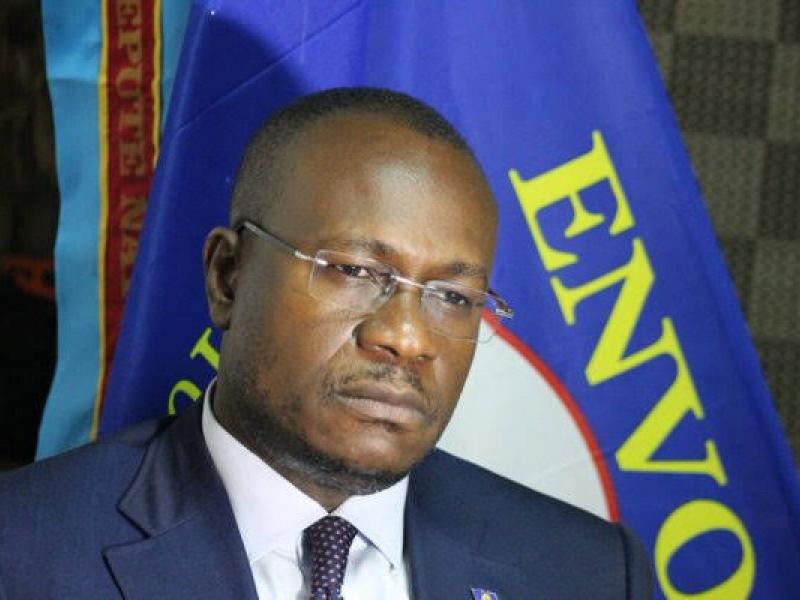 Delly Sessanga, député national et président national d'Envol.