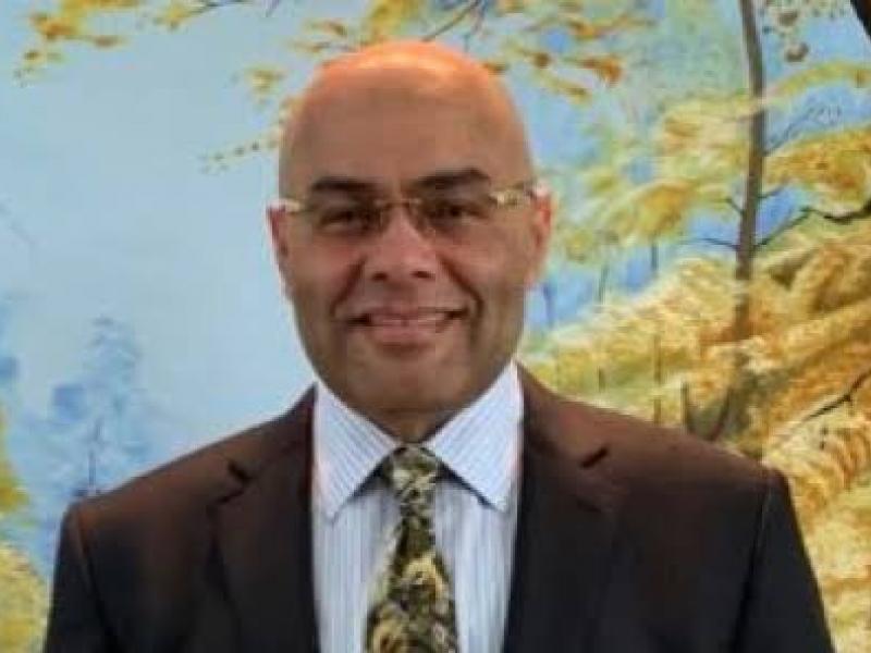 Adam Bombole, président du parti ECCO
