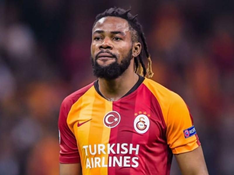 Le défenseur congolais, Christian Luyindama sous les couleurs de Galatasaray.