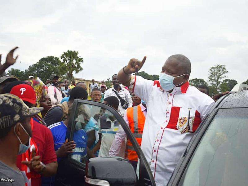 Le député national John Ntuma à Kananga