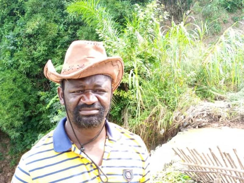 Lewis Kabasele, initiateur d'un projet de micro central hydroélectrique à Kananga