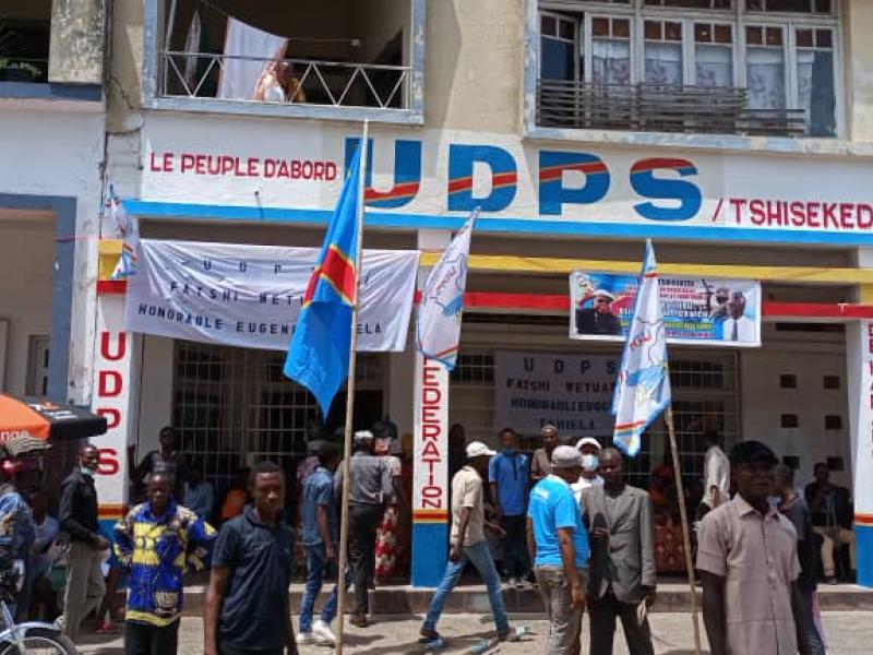 Udps aile professeur Tulume, située sur le boulevard Lumumba