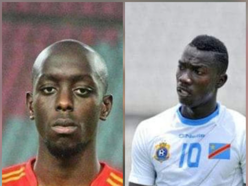 Yoane Wissa et Silas Katompa sous les couleurs de l'équipe nationale de la RDC.