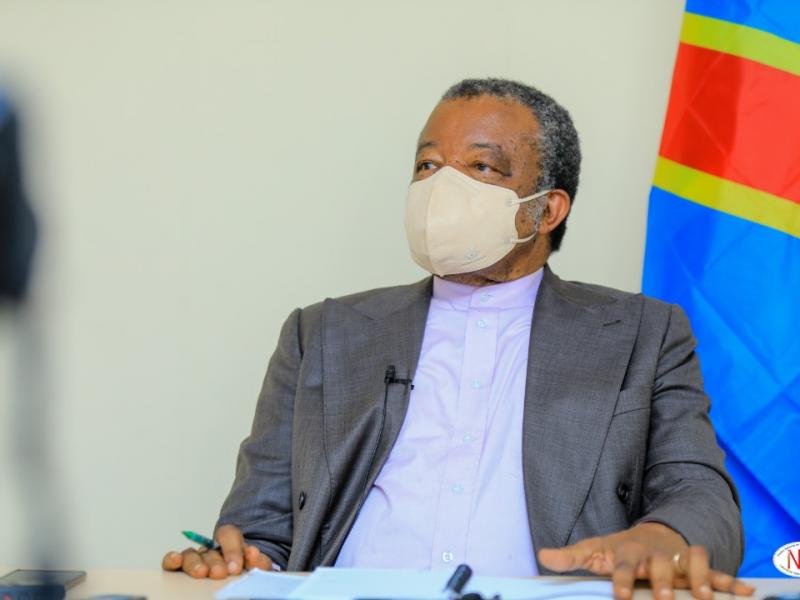 Le virologue Jean-Jacques Muyembe répond aux préoccupations des journalistes