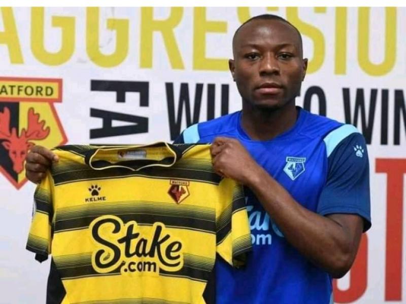 Edo Keyembe à Watford FC.