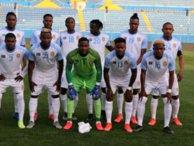 Les léopards de la RDC, au stade du 30 juin New Cairo d'Égypte.