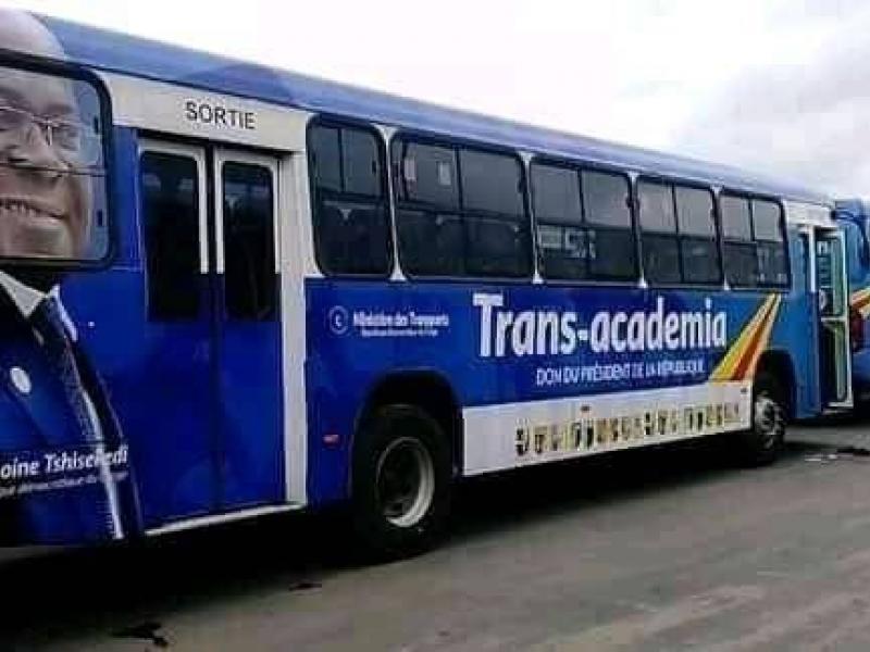 Arrivée des bus TransAcademia 