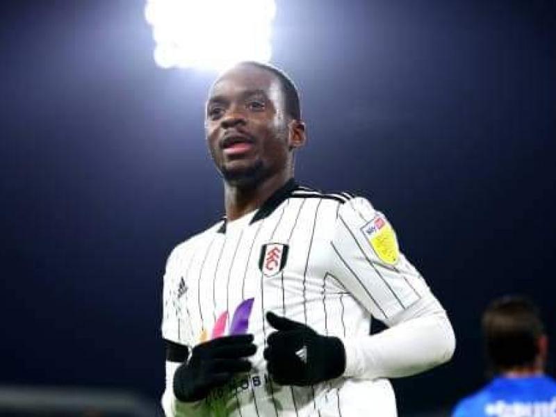 Neeskens Kebano en pleine célébration de son but face à Birmingham.