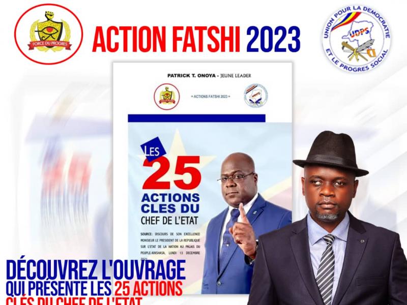 Patrick Onoya jeune leader de l'UDPS