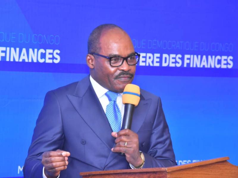 Le ministre des Finances Nicolas Kazadi Kadima-Nzuji