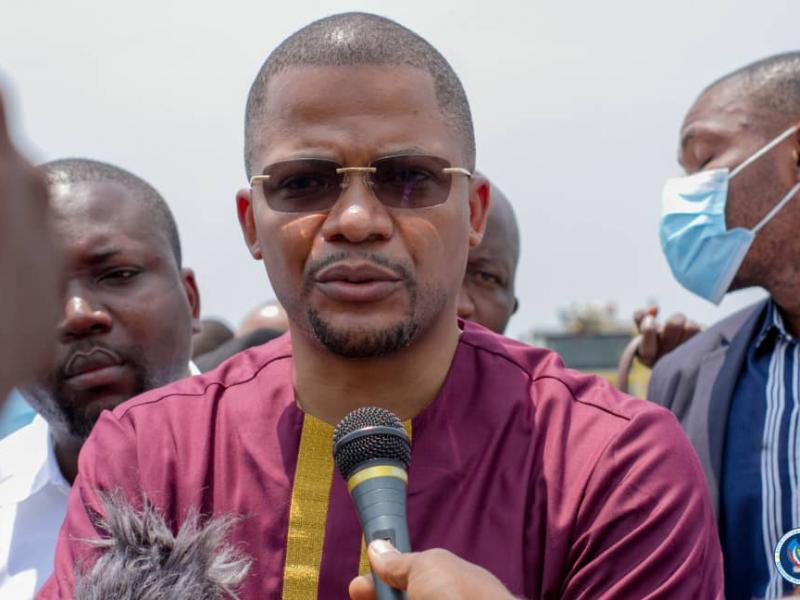 Le ministre des hydrocarbures, Didier Budimbu.