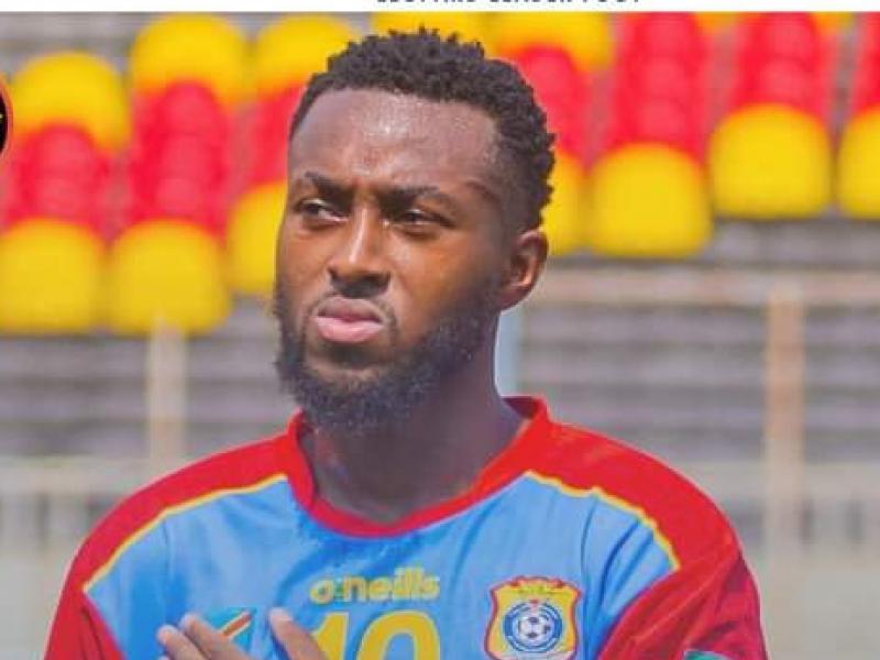 Samuel Bastien sous les couleurs de l'équipe nationale de la RDC
