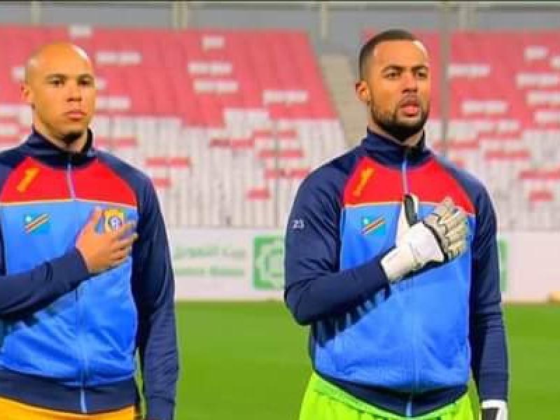 Tisserand, Kiassumbua et N'sakala, lors de la rencontre RDC-Bahreïn.