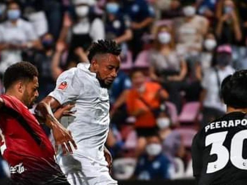 Jonathan Bolingi, sous les couleurs de Buriram United, lors d'une rencontre de Revo Thai League. [Photo d'illustration]