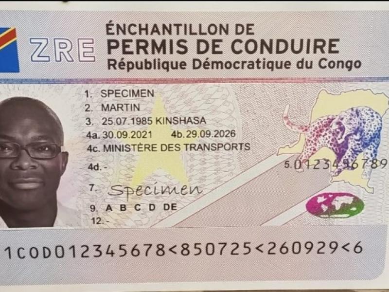 Un modèle de permis de conduire biométrique