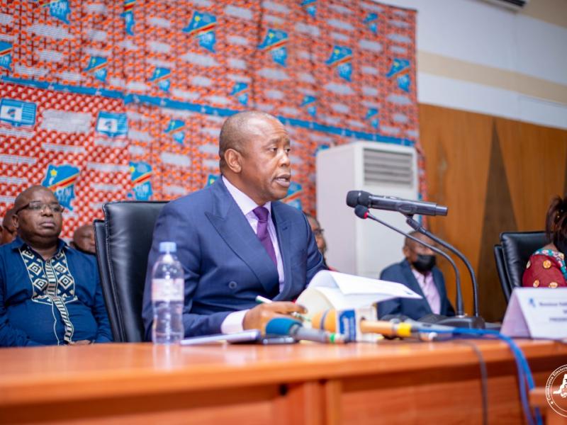 Denis Kadima Kazadi, président de la CENI