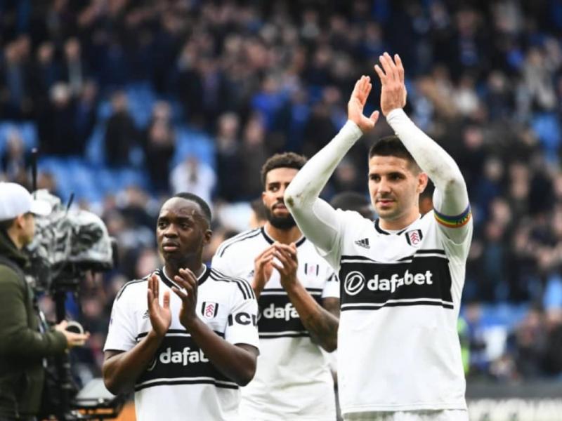 Neeskens Kebano et ses coéquipiers de Fulham.