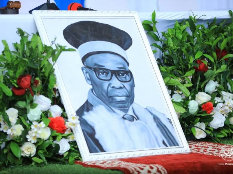 L'effigie de Benoît Lwamba déposée