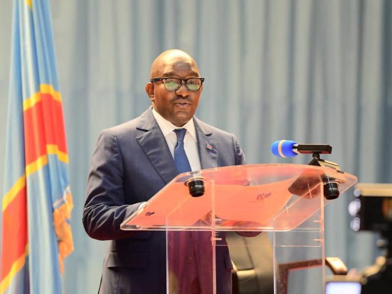 Le premier ministre Sama Lukonde à la clôture de l'atelier d'information et d'appropriation du programme de développement des 145 territoires
