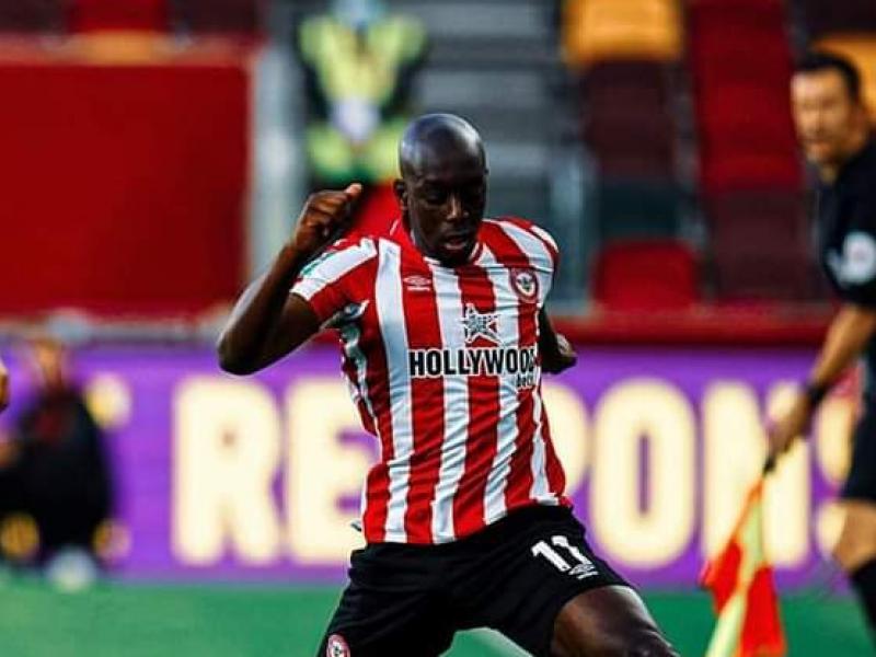 Yoane Wissa sous les couleurs de Brentford lors de la rencontre face à Watford FC. [Photo d'illustration]