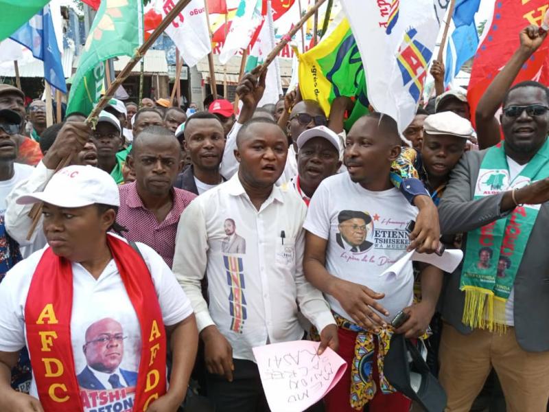 Marche de soutien aux institutions du pays organisée samedi 05 mars au Kasaï