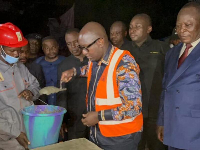 Le premier ministre Sama Lukonde lance les travaux de construction du sanctuaire d'Isidore bakanja