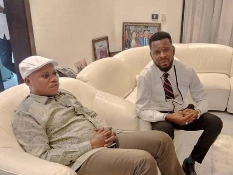 De droit à gauche : Patrick Ilunga et Jean Marck Kabund