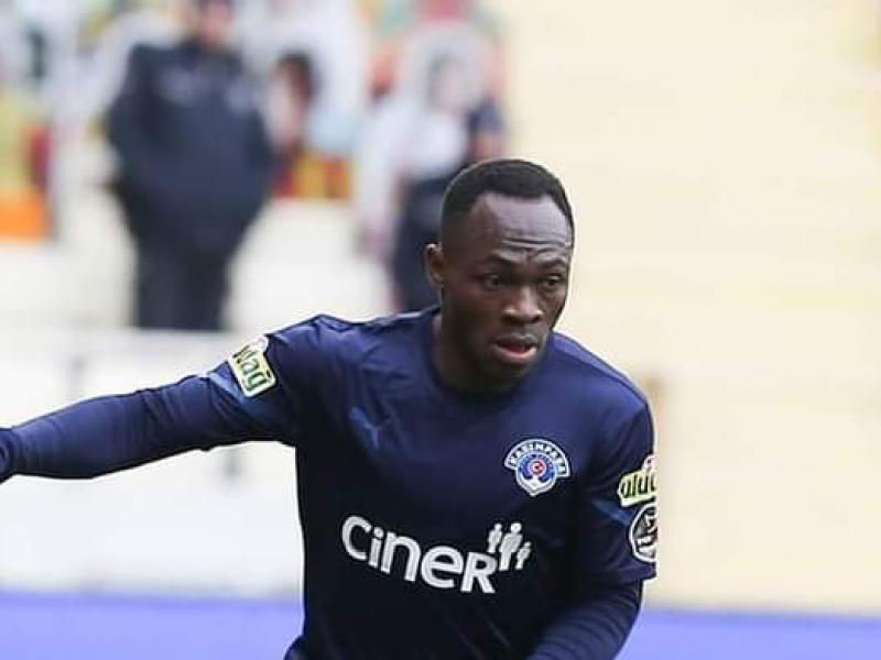 L'attaquant congolais, Jackson Muleka sous les couleurs de Kasimpasa FK.