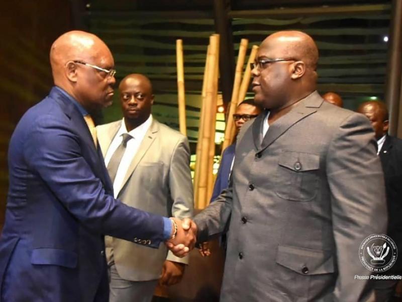 Félix Tshisekedi et François Beya