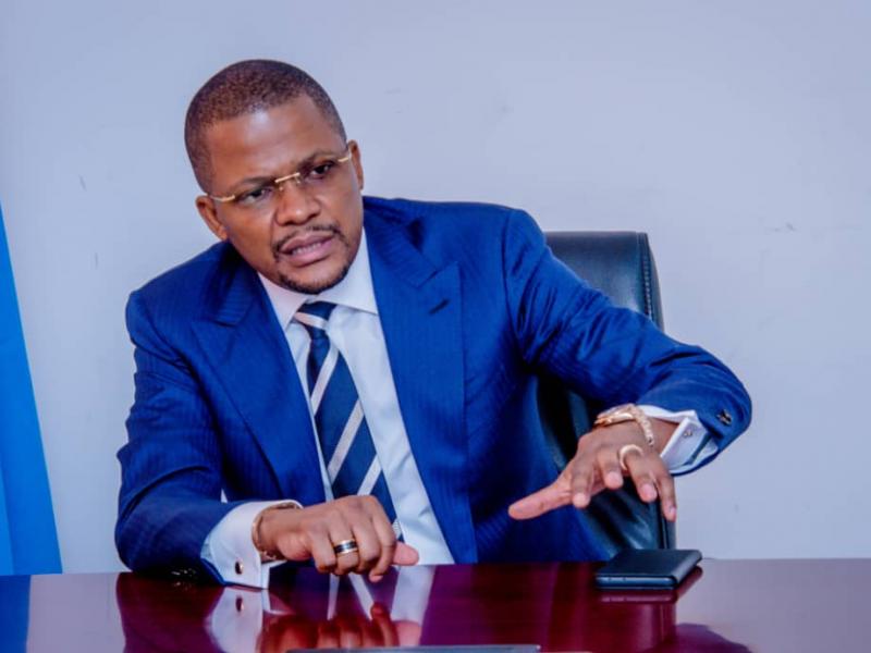 Le ministre des hydrocarbures Didier Budimbu