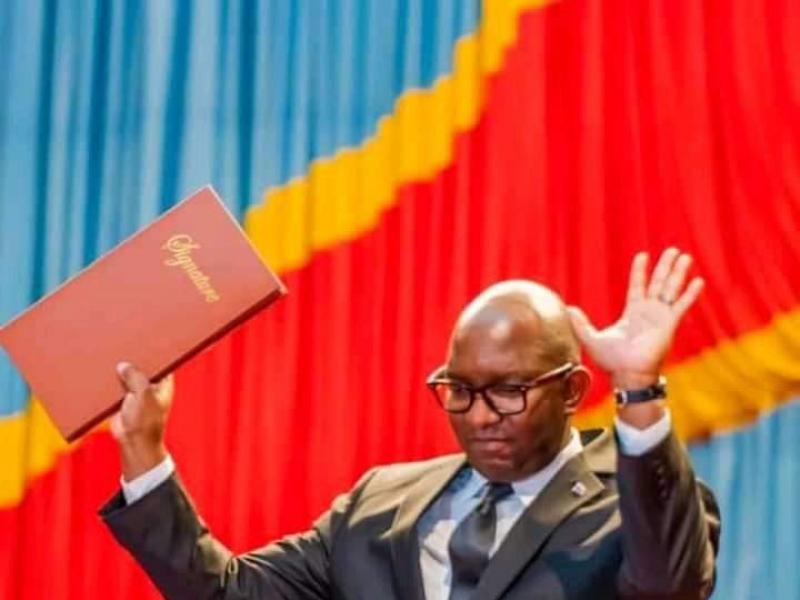 Le Premier ministre Sama Lukonde remercie les députés après la présentation de son programme quinquennal [Photo d'illustration]