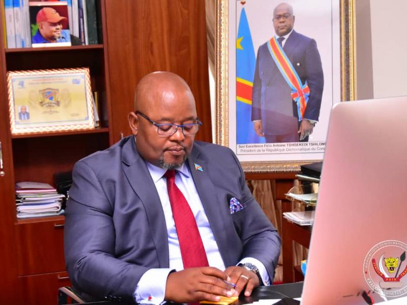 Ministre d'État en charge du budget, Aimé Boji Sangara [Photo d'illustration]