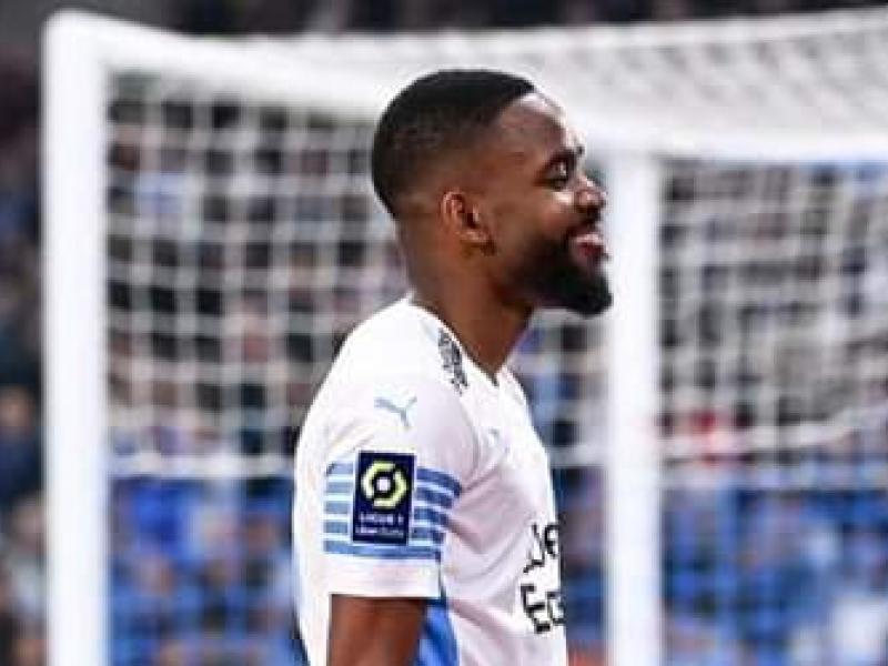Cédric Bakambu sous les couleurs de l'Olympique de Marseille, lors d'une rencontre de Ligue 1. [Photo d'illustration]