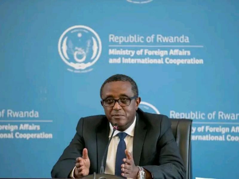 Vincent Biruta, ministre rwandais des Affaires étrangères et Coopération internationale
