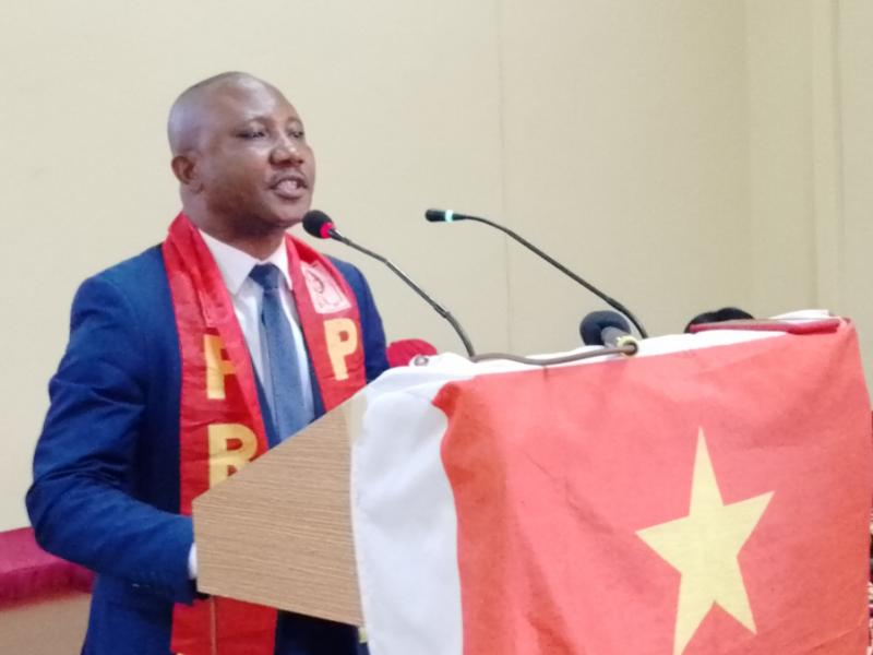 Jules Banze Mulongo, secrétaire général du Parti de la Révolution Populaire (PRP)