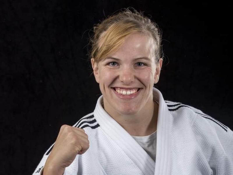 La judokate germano-Congolaise, Marie Branser