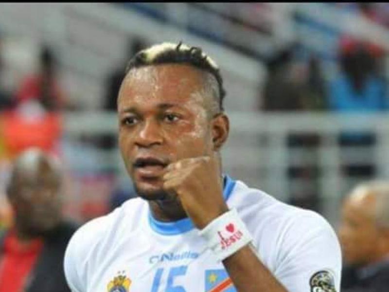 Joël Kimwaki lors de la CAN Guinée Équatoriale 2015.