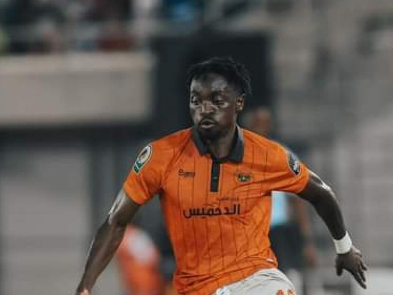 L'international congolais, Chadrack Muzungu Lukombe sous les couleurs de la RS Berkane.