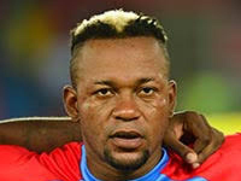 Joël Kimwaki sous les couleurs des Léopards de la RDC