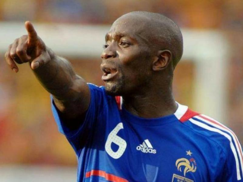 Claude Makelele sous les couleurs de l'équipe de France à l'Euro 2008.