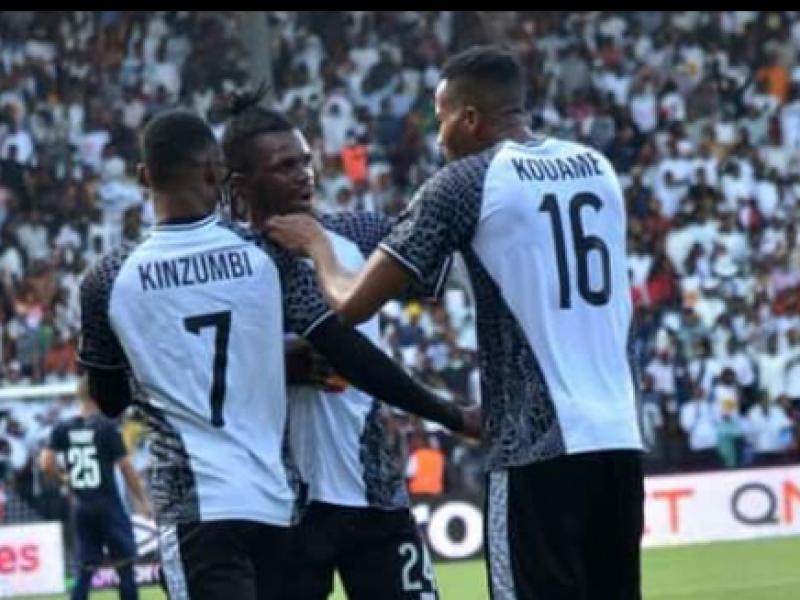 Les joueurs du TP Mazembe en pleine célébration d'un but lors d'un match des interclubs de la CAF. [Photo d'illustration]