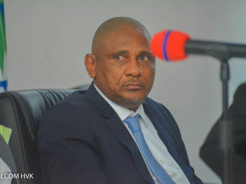 Le Vice-gouverneur de la ville de Kinshasa, Gérard Mulumba