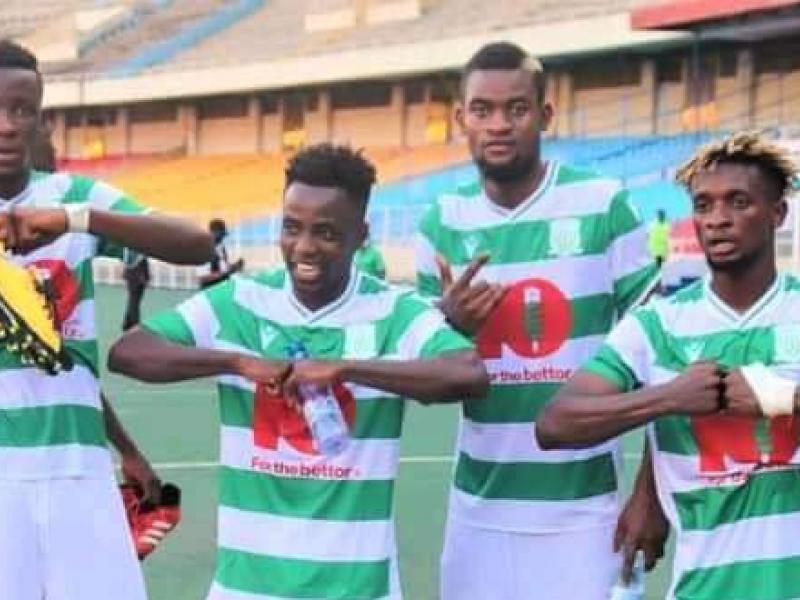 Les joueurs du DCMP lors d'une rencontre de LINAFOOT disputée, au stade des martyrs de Kinshasa. [Photo d'illustration]