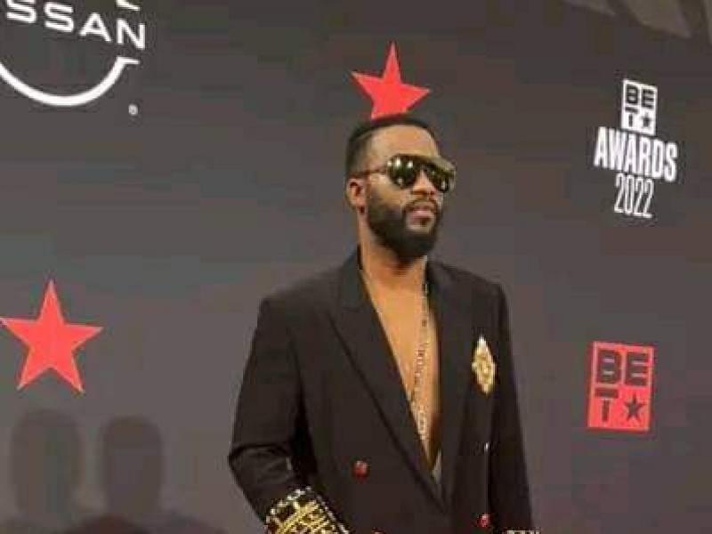 Fally Ipupa à la cérémonie de BET Awards 2022, à Los Angeles.