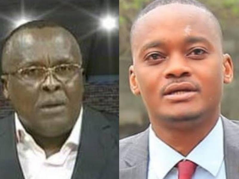 De gauche à droite, les journalistes François Kabulo et Serge Kabongo [ photo d'illustration]