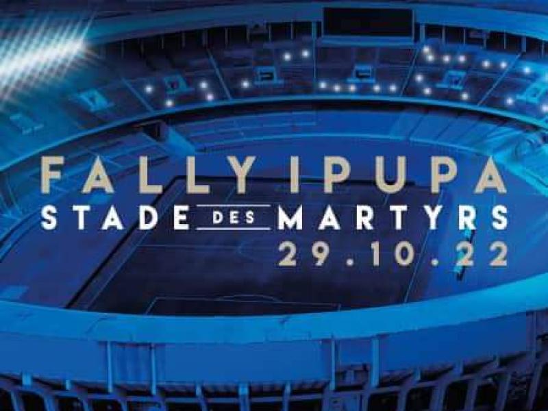 L'affiche de l'annonce du concert de Fally Ipupa au stade des martyrs.